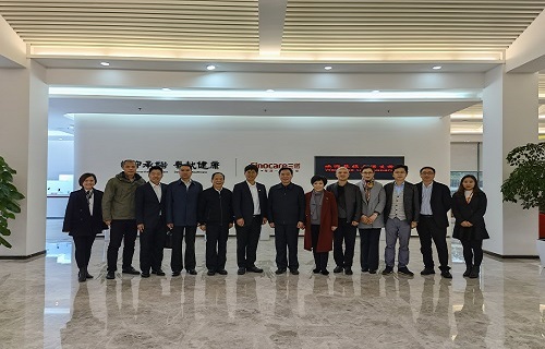 中国健康促进基金会理事长白书忠一行到访bg大游生物